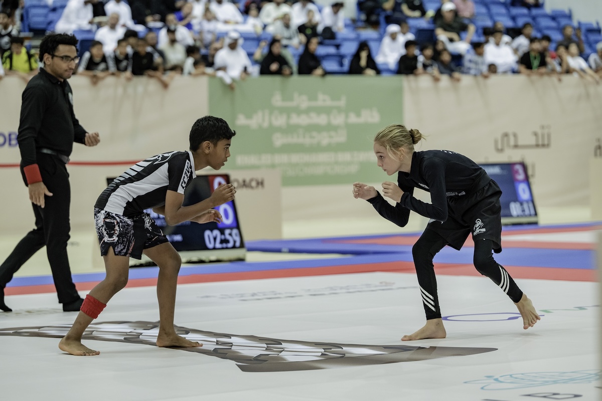 The start of the Khaled bin Mohamed bin Zayed Jiu-Jitsu Championship will take place in Dubai on Jan. 24-25. (UAEJJF)