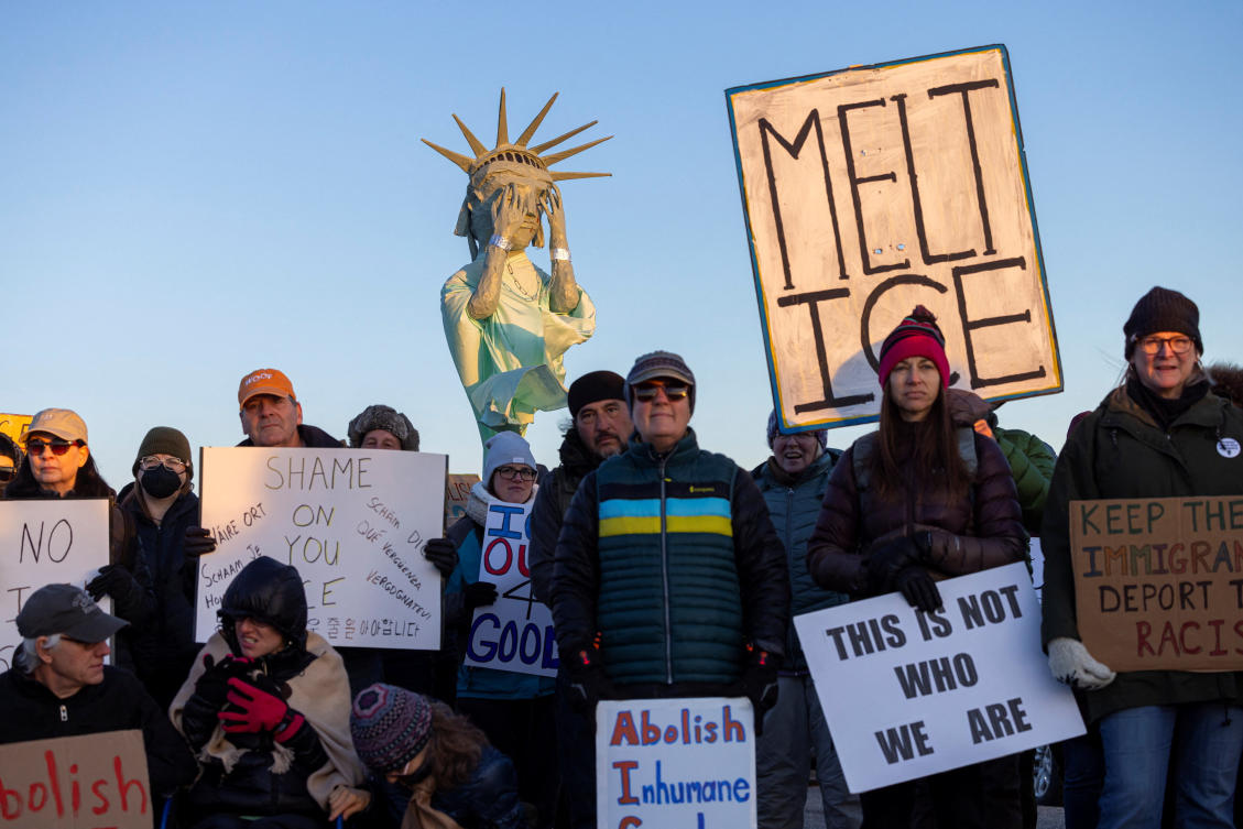 US President Donald Trump’s sweeping immigration crackdown increasingly is sparking violent confrontations with both migrants and US citizens. (Reuters)