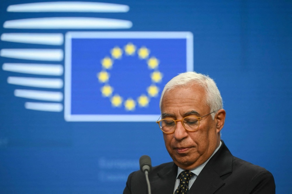 European Council President Antonio Costa. (AFP)