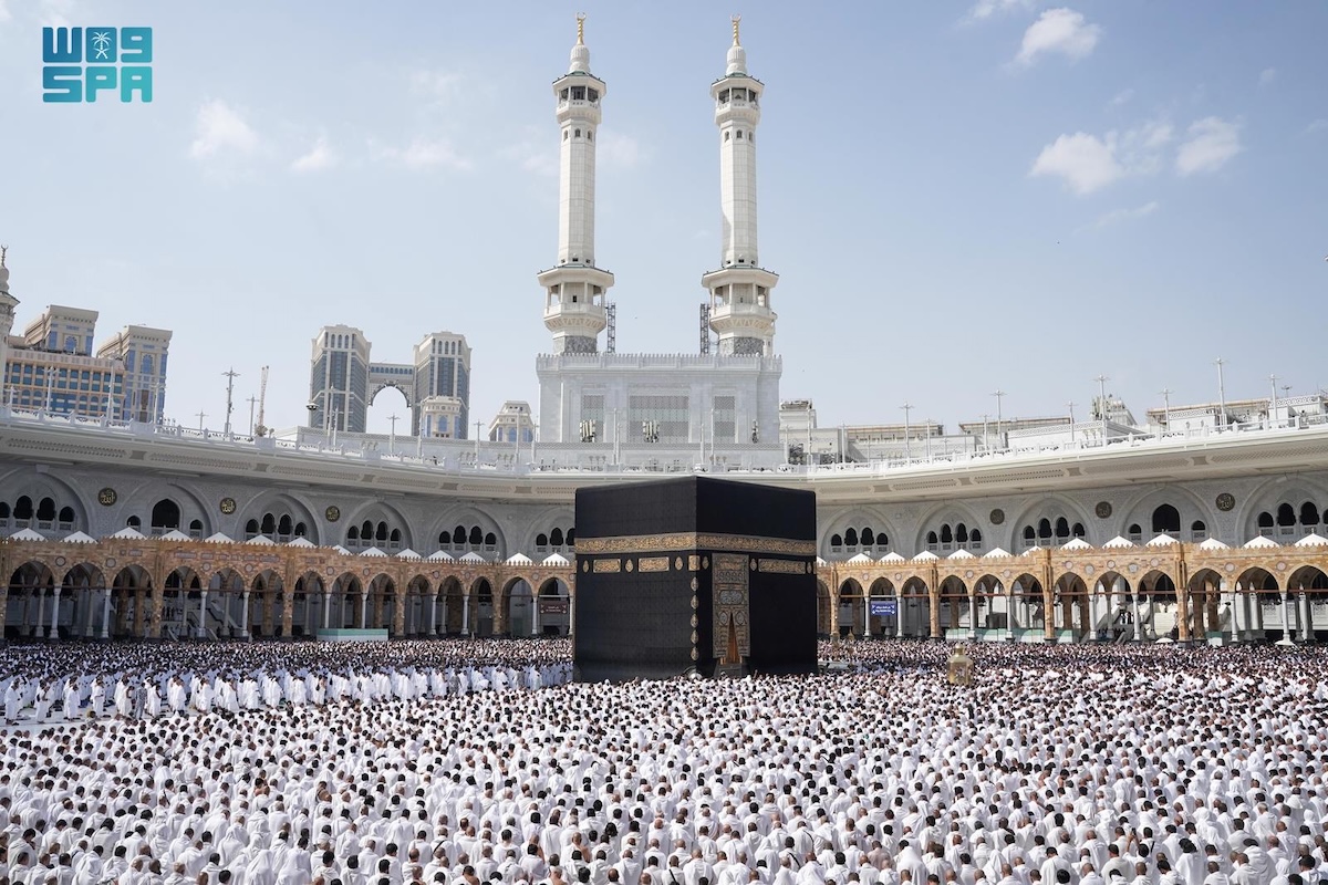 The General Authority for the Care of the Affairs of the Grand Mosque and the Prophet’s Mosque has launched a digital mechanism to organize the Ramadan iftar program for fasting individuals. (SPA)