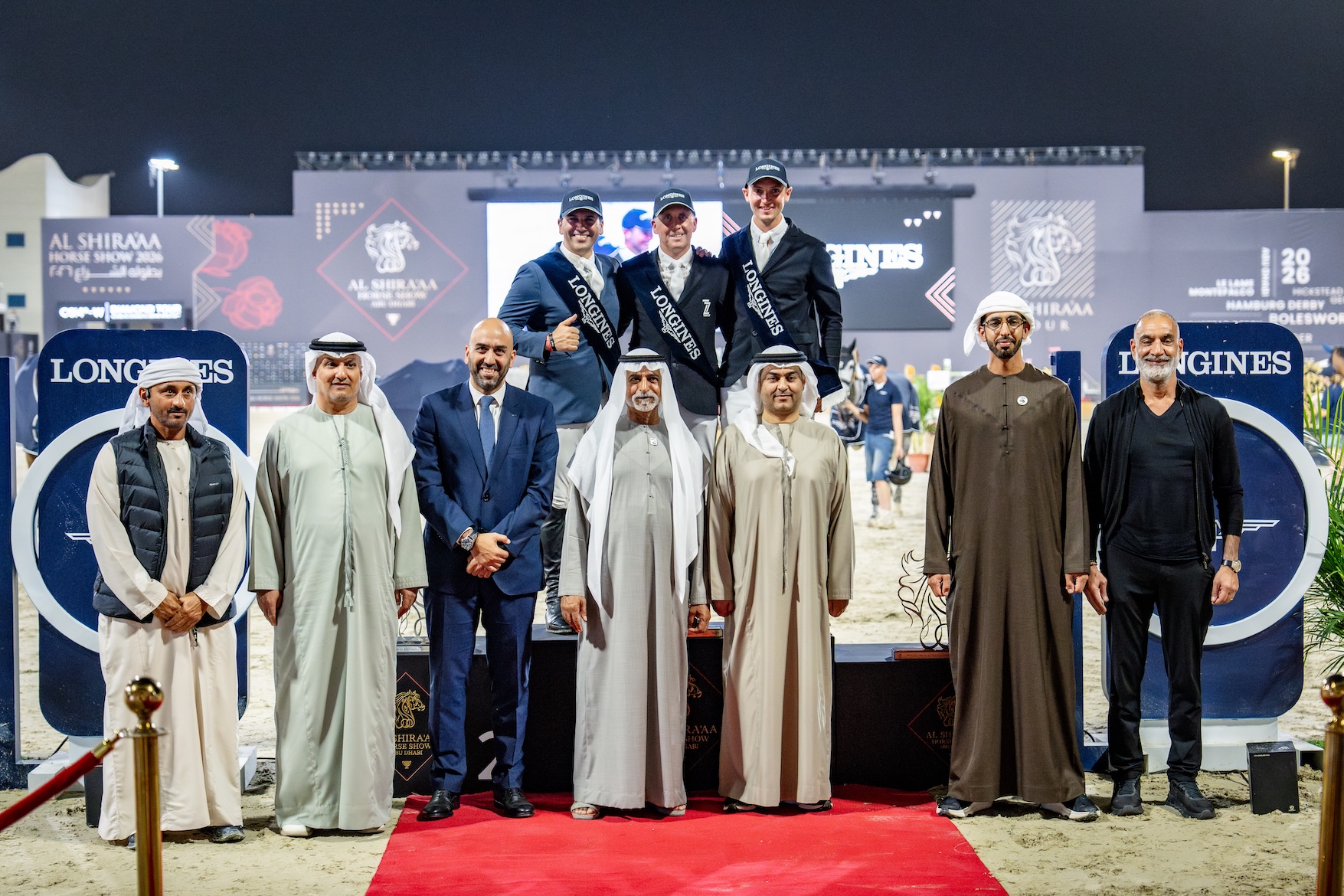 The Al Shira’aa International Horse Show drew to a close at Al-Forsan International Sports Resort on Monday night (Supplied)