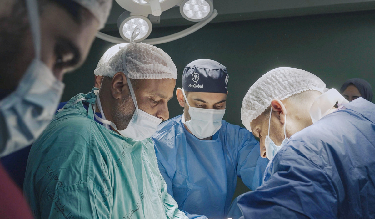 The film is dedicated to the around 1,700 health care workers who have been killed since Israel launched its invasion in October 2023. (Supplied)