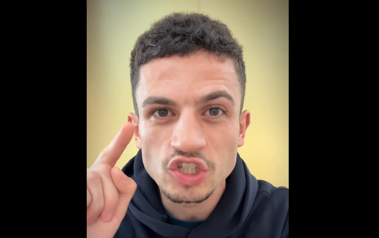 Sammy Yahood was blocked from getting his connecting flight to Australia after his visa was canceled. (Screengrab)