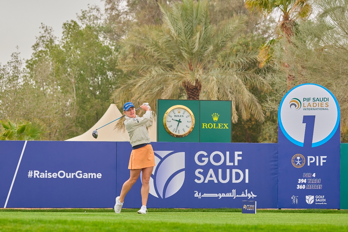 Charley Hull will be teeing off at Riyadh Golf Club for the PIF Saudi Ladies International, the first event on the PIF Global Series 2026. (Golf Saudi)