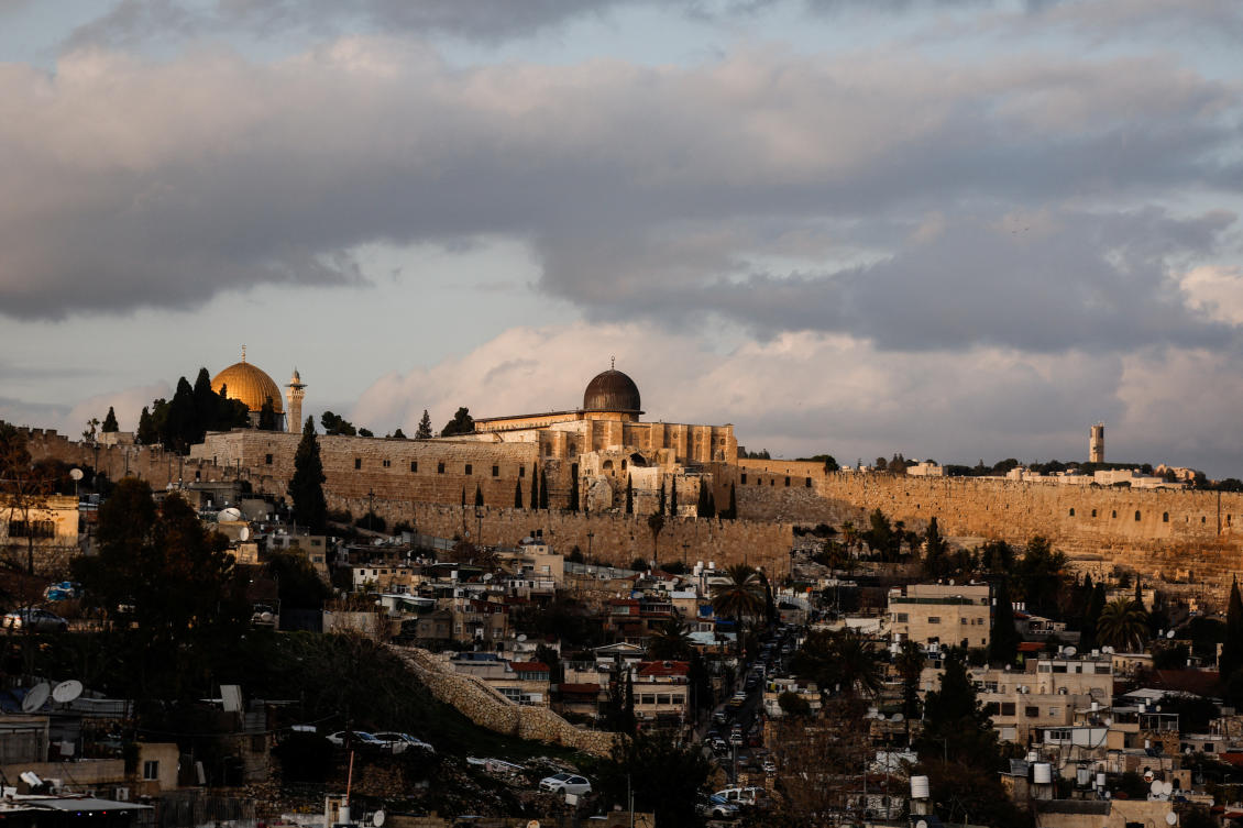 Palestinians in Silwan in East Jerusalem, south of the Al-Aqsa Mosque have been handed eviction orders in favor of an Israeli settler organization. (Reuters)