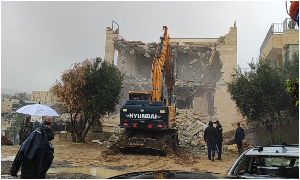 Each home was 200 sq. m and located in the Ard Al-Deir area, west of Bethlehem. (Wafa)