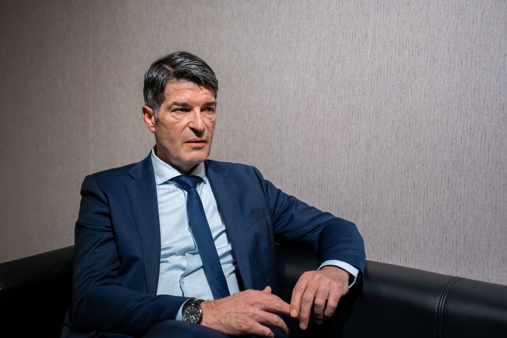 French Ambassador to Saudi Arabia Patrick Maisonnave discussed regional stability and bilateral relations between the two countries. (AN Photo/Loai Elkelawy)
