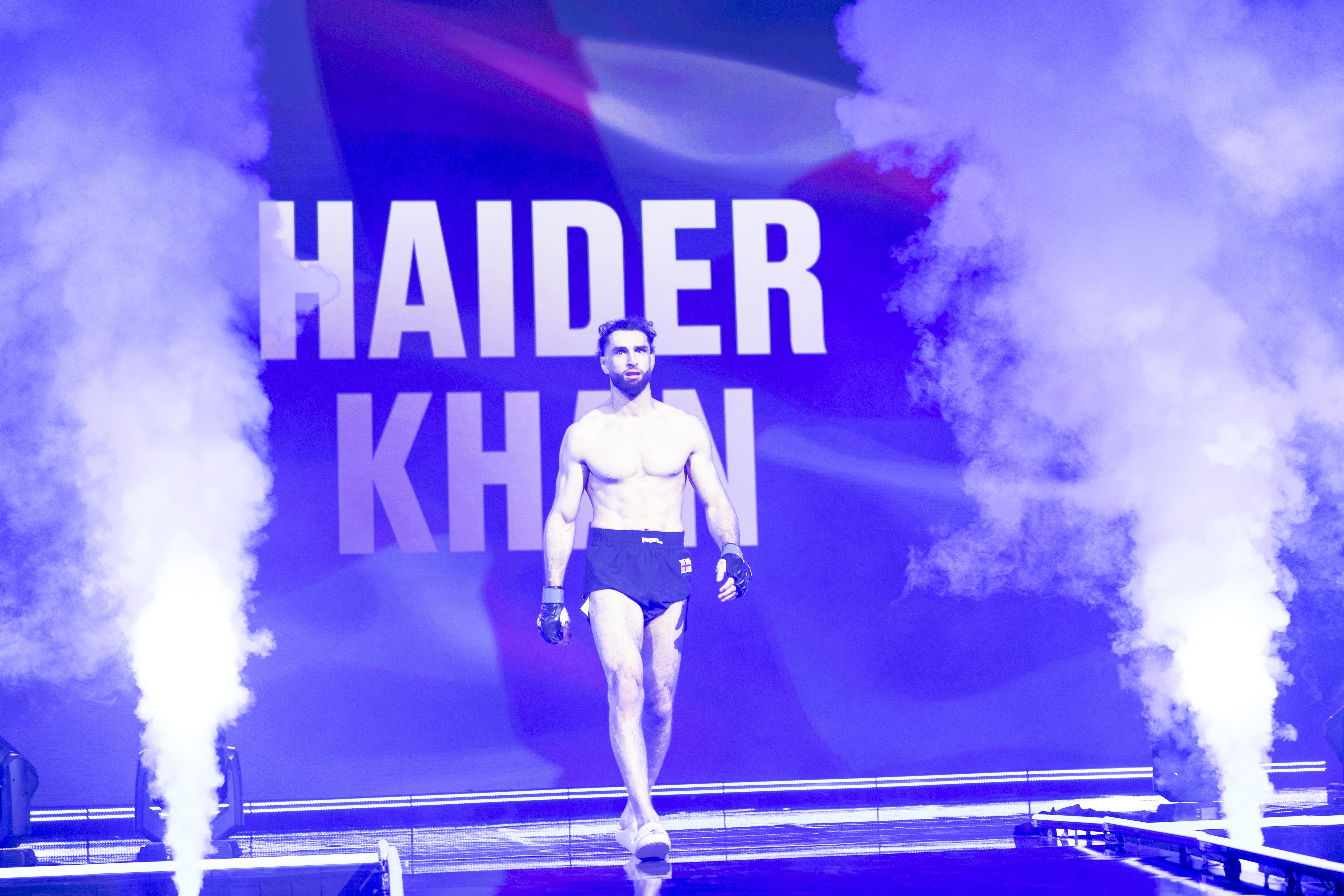 Haider Khan will face Jhony Gregory at PFL Road to Dubai on Feb. 7 at Coca-Cola Arena. (Jose Peñuela/PFL)