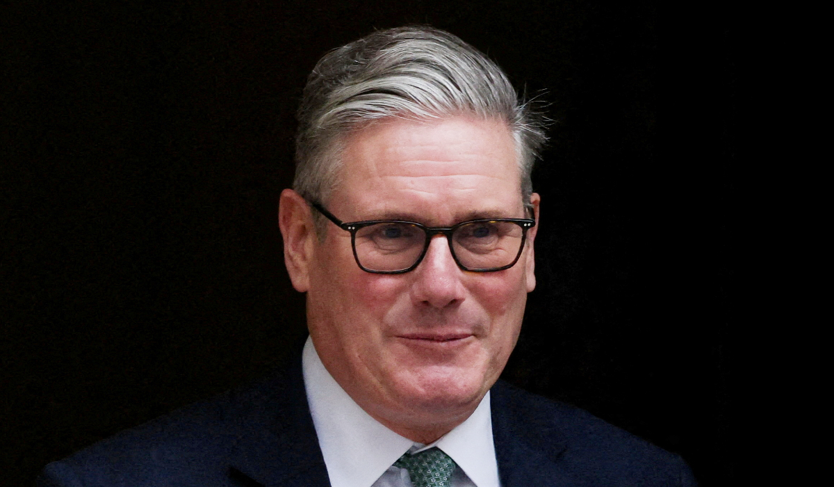British Prime Minister Keir Starmer leaves 10 Downing Street in London, Britain, November 12, 2025. (REUTERS)