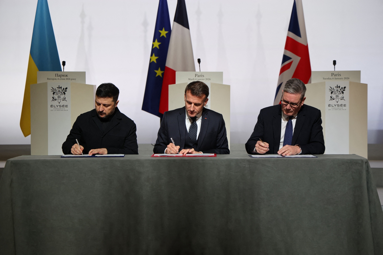 The coalition of the willing that emerged to maintain support for Ukraine has become increasingly important (File/AFP)