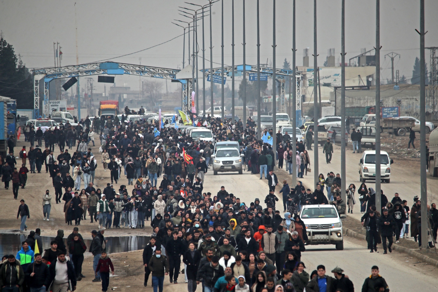 Assad was convinced he would be next after Saddam’s fall, though there was no evidence to support this (File/AFP)