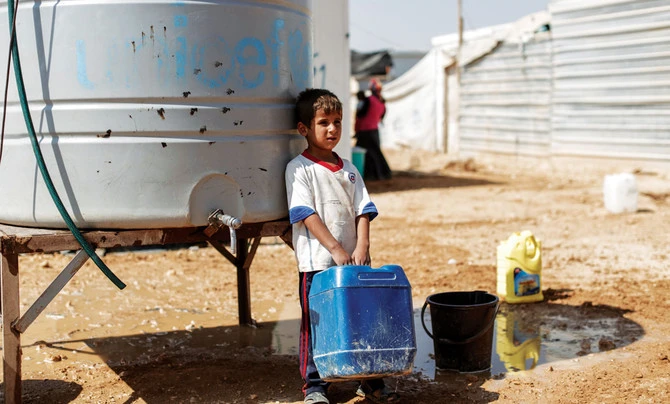 Water scarcity is not just an environmental issue, it is a political, economic and security issue. (AFP/File Photo)
