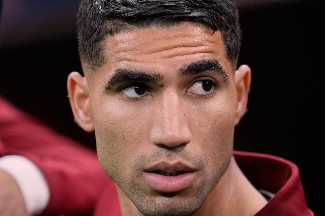 A star-studded cast led by Achraf Hakimi, Mohamed Salah and Victor Osimhen switch to knockout fare from Saturday, when the Africa Cup of Nations resumes in Morocco. (AP)