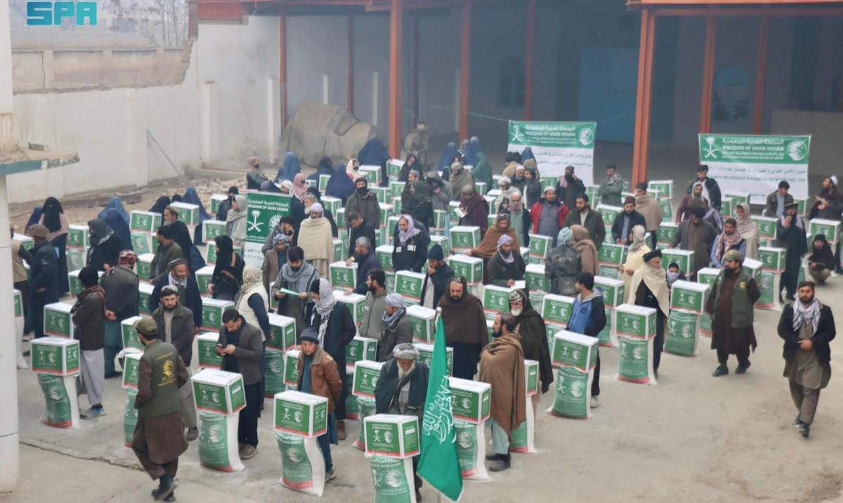 Food baskets distributed in Afghanistan