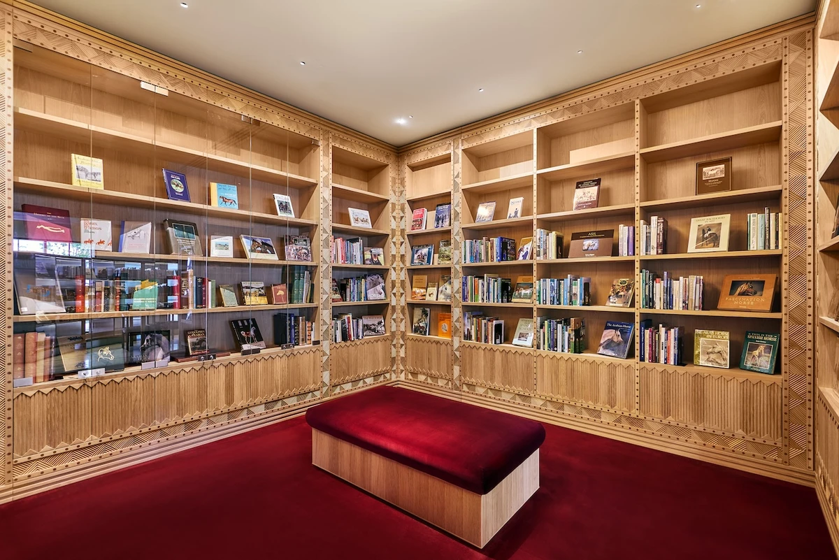 The ADREA Library is the Middle East and North Africa region’s first all-equestrian library. (Supplied)