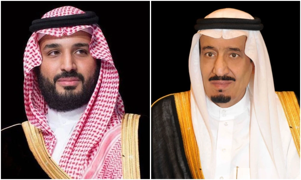 Saudi Arabia’s King Salman and Crown Prince Mohammed bin Salman. (SPA)