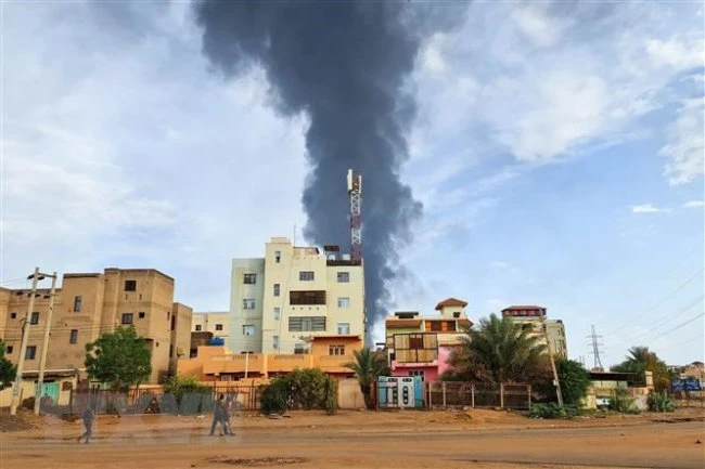 A drone strike on the Sudanese city of El-Obeid killed 10 people including seven children on Monday, a medical source told AFP. (Reuters/File)