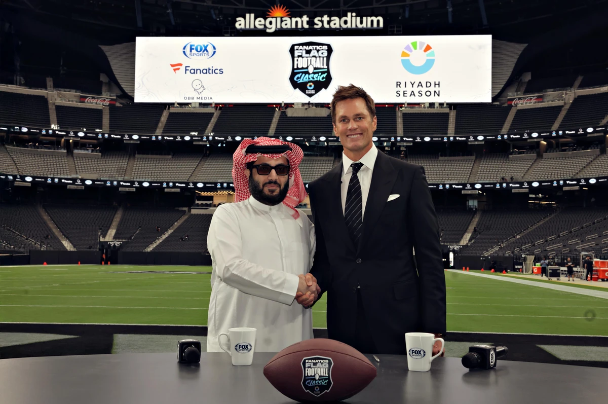 Tickets on sale for Fanatics Flag Football Classic in Riyadh, featuring NFL legend Tom Brady