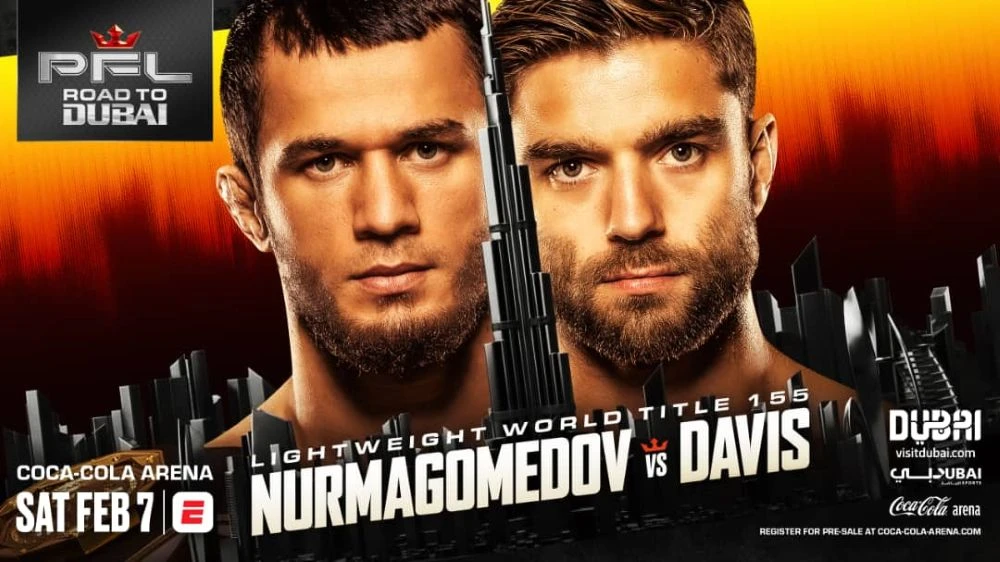 The Professional Fighters League has announced the full fight card for PFL Road to Dubai at the Coca-Cola Arena on Feb. 7. (PFL)
