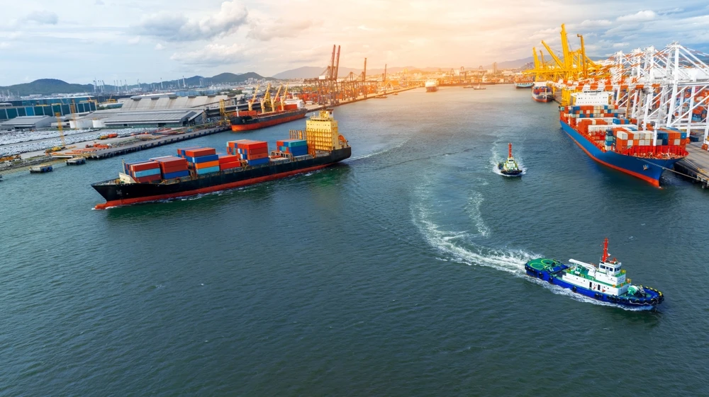 Transshipment containers achieved an 11.78 percent rise, to reach 1.9 million standard containers, compared to 1.7 million standard containers in the same period last year. Shutterstock.