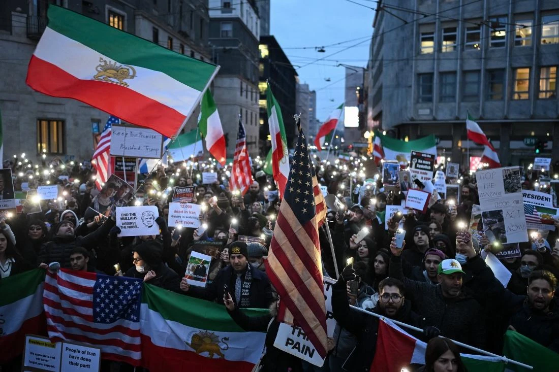 The protest movement across Iran, initially sparked by economic grievances, has turned into one of the biggest challenges yet. (FILE/AFP)