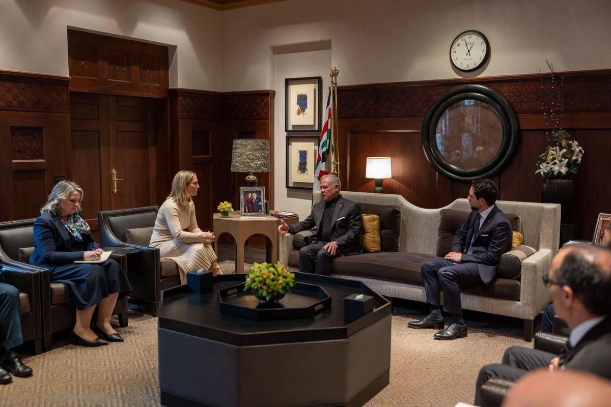 King Abdullah expressed Jordan’s readiness to strengthen cooperation with the EU. (Petra)