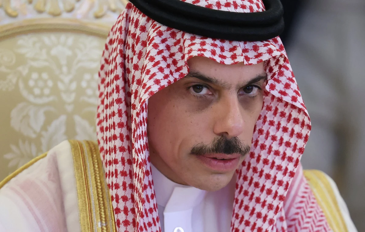 Saudi Arabia's Foreign Minister Prince Faisal bin Farhan. (File/AFP)