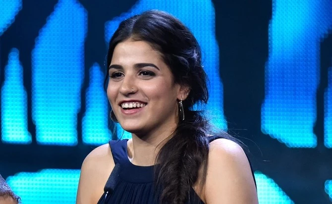 Syrian activist Sarah Nardini, whose rescue of her own sister inspired a hit Netflix film, was acquitted with 23 other defendants of migrant trafficking at a Greek court on Thursday. (File/AFP)