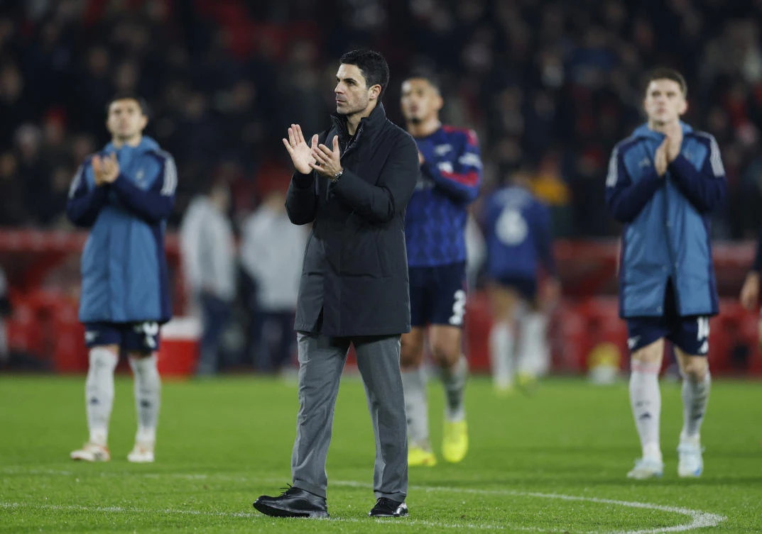 Arteta angry as Arsenal denied penalty in Forest stalemate
