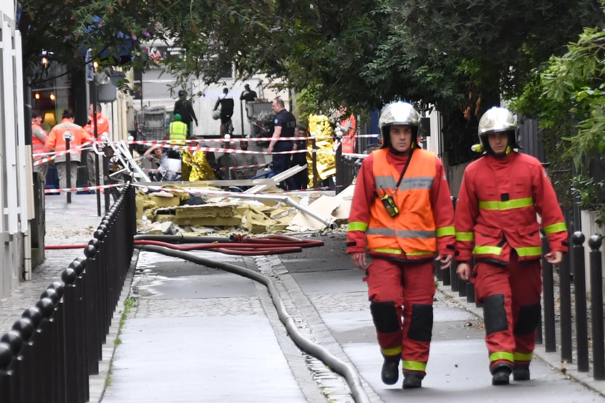 Paris flat collapses during party, one badly injured