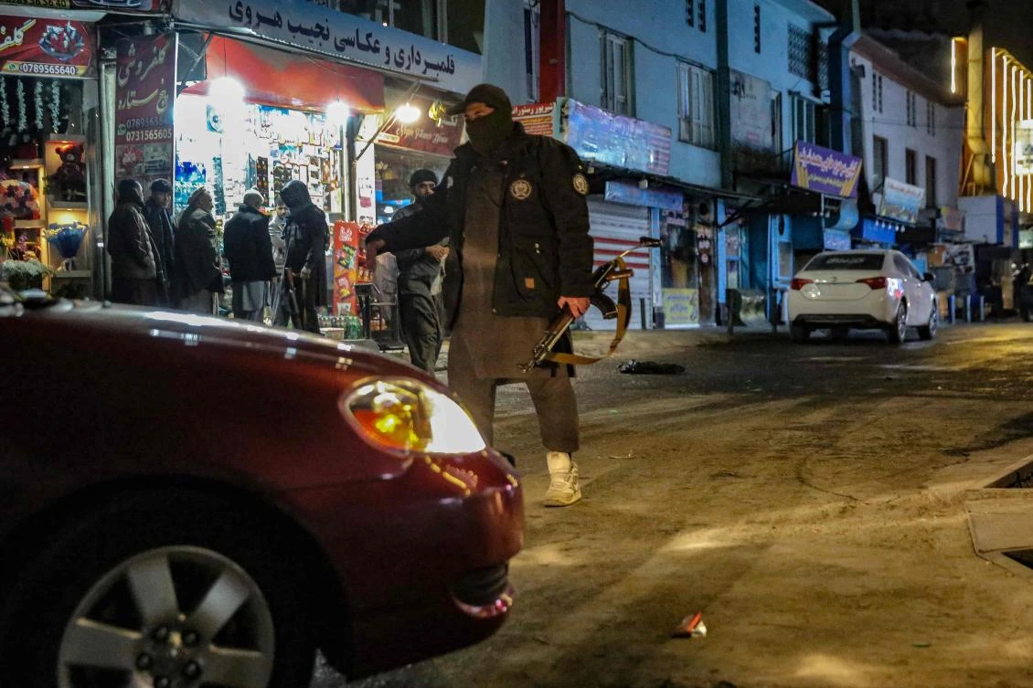 A blast at a Chinese restaurant in central Kabul on Jan. 19 killed a Chinese man and six Afghans, the police force in the Afghan capital said. (AFP)