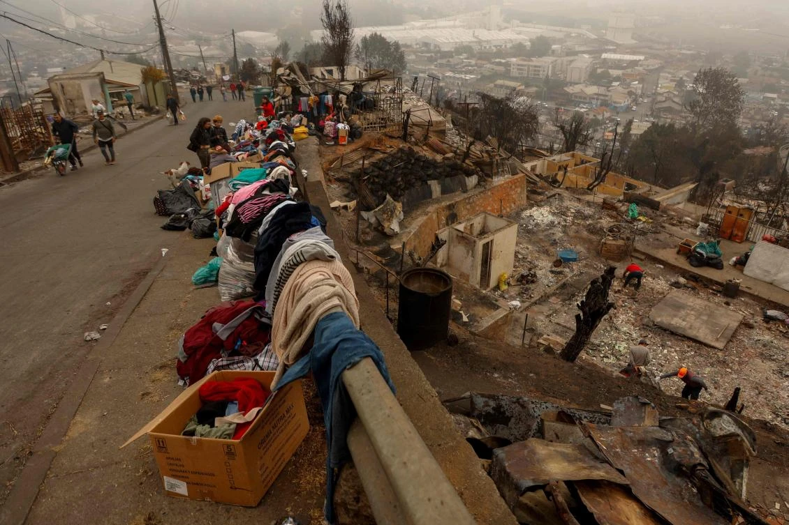 Chile police arrest suspect over deadly wildfires