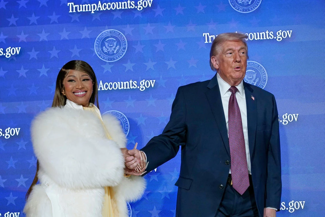 ‘No. 1 fan’: Rapper Minaj backs Trump