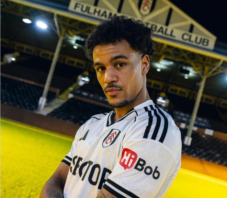 Fulham signed Norway winger Oscar Bobb from Manchester City for a reported fee of £27 million ($37 million) on Friday. (X/@FulhamFC)