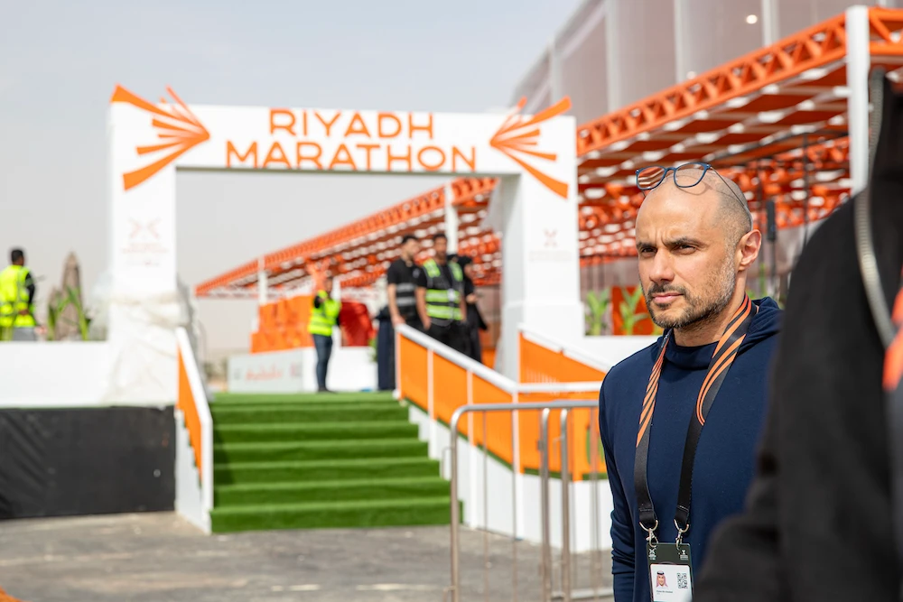Prince Khaled bin Alwaleed bin Talal, President of the Saudi Sports For All Federation, will join thousands of local and international runners at the Riyadh Marathon 2026. (Supplied/SFA)