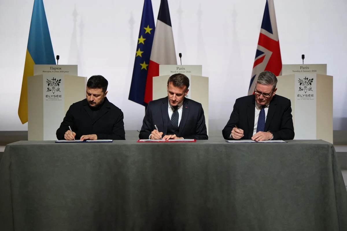 The coalition of the willing that emerged to maintain support for Ukraine has become increasingly important (File/AFP)
