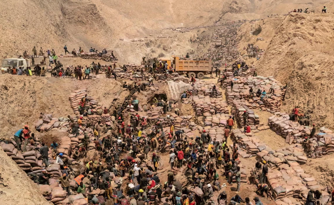 A mine near Kolwezi in the Democratic Republic of the Congo. (AFP/File Photo)