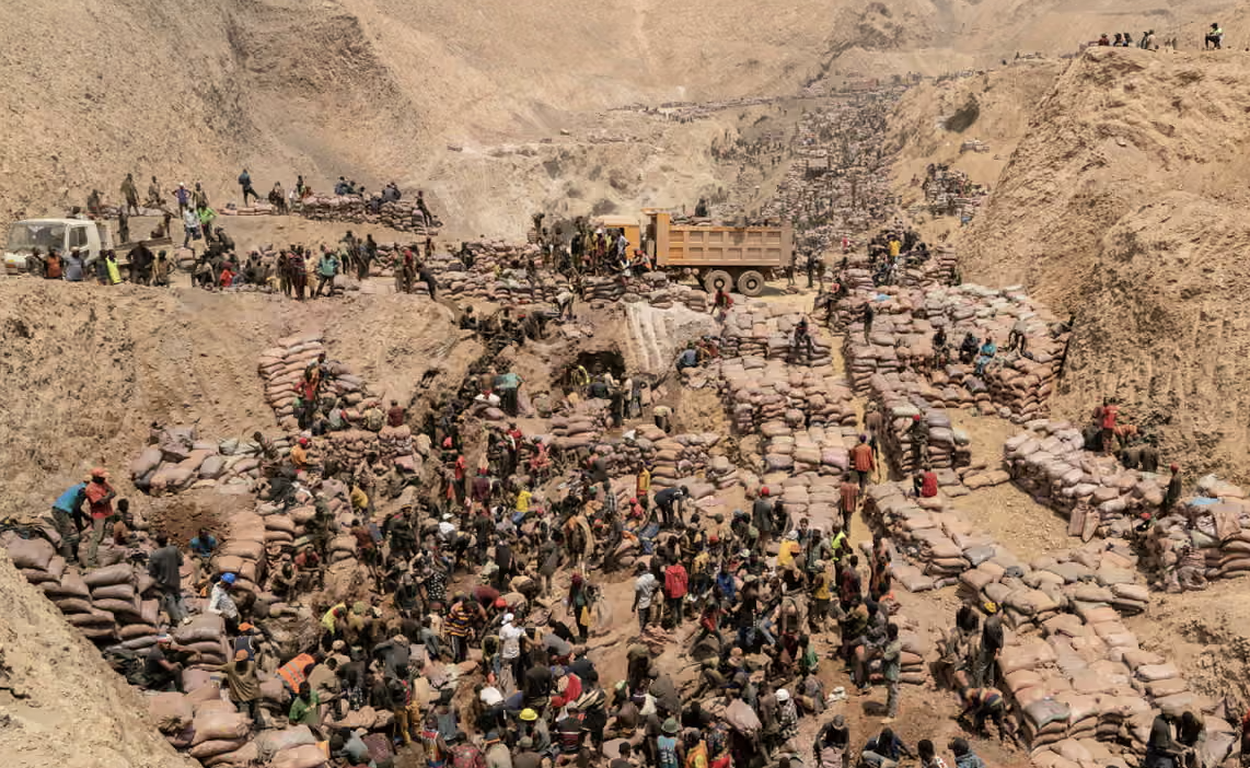 A mine near Kolwezi in the Democratic Republic of the Congo. (AFP/File Photo)