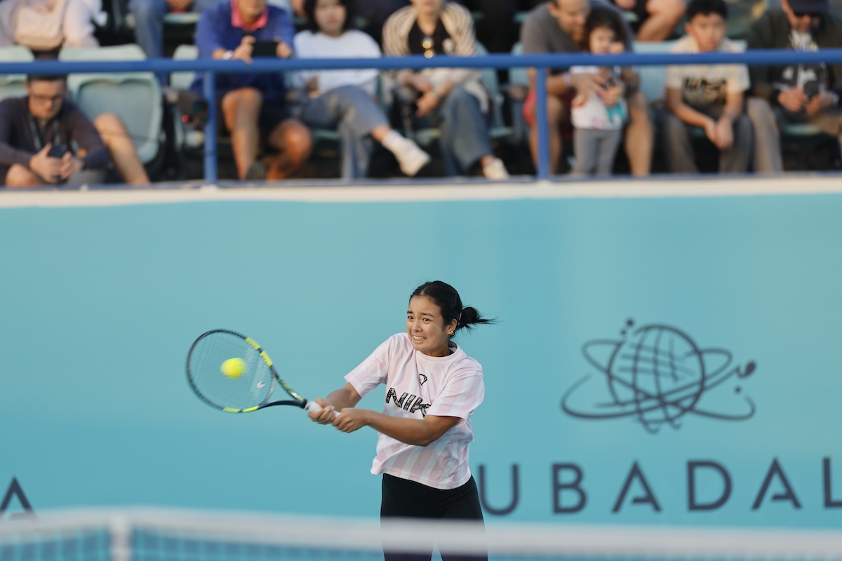 Filipino star Alexandra Eala faces wildcard Zeynep Sonmez on Monday evening at the International Tennis Centre at Zayed Sports City. (Supplied)