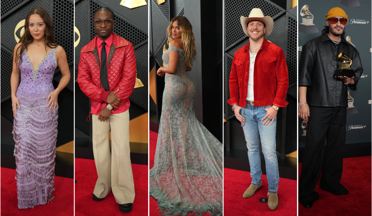 The Grammys red carpet is open. Music stars tend to go bold with their fashion