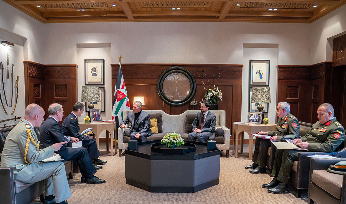 The meeting took place at Al-Husseiniya Palace in Amman. (Petra)