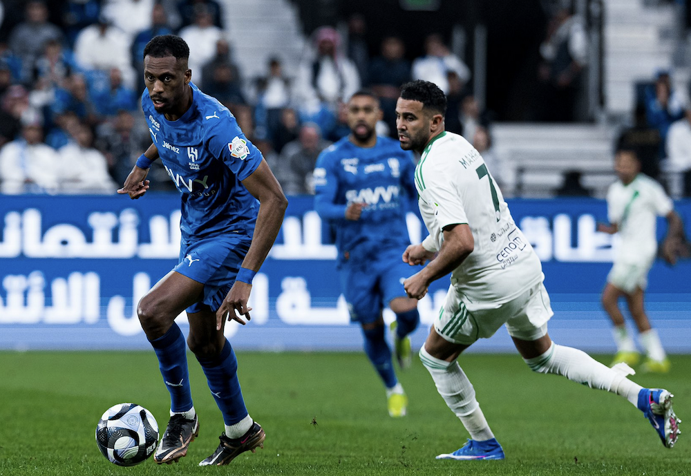 In arguably the biggest fixture of the Saudi Pro League season so far, league leaders Al-Hilal and third-place Al-Ahli played out a tense stalemate at Kingdom Arena on Monday night, with neither side able to make a breakthrough. (X/@AlHilal_EN)