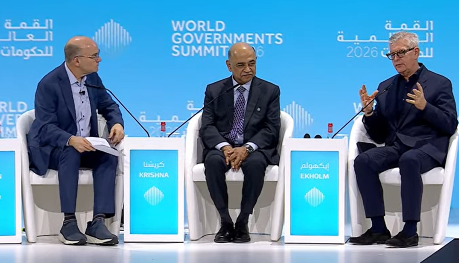 ‘Without liquidity and credit, it is very hard to invest in infrastructure,’ IBM CEO tells WGS