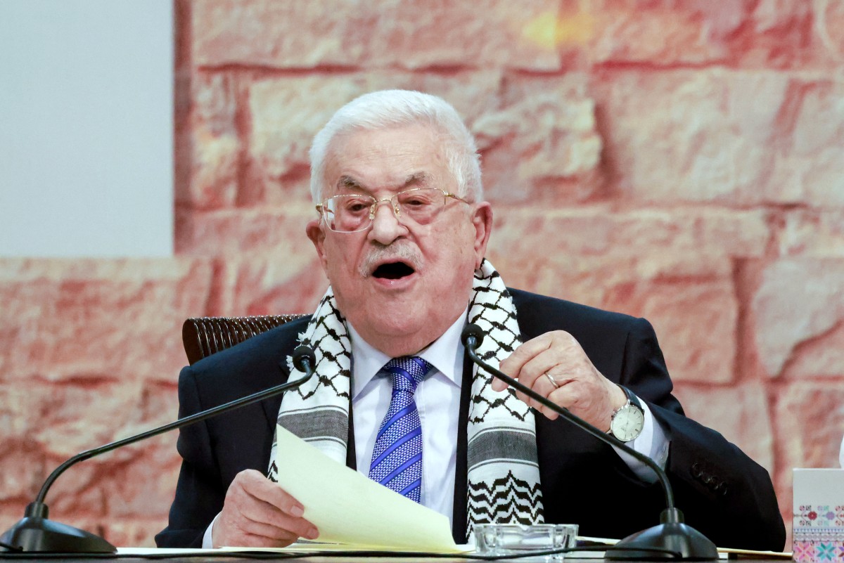 Palestinian President Mahmoud Abbas. (File/AFP)
