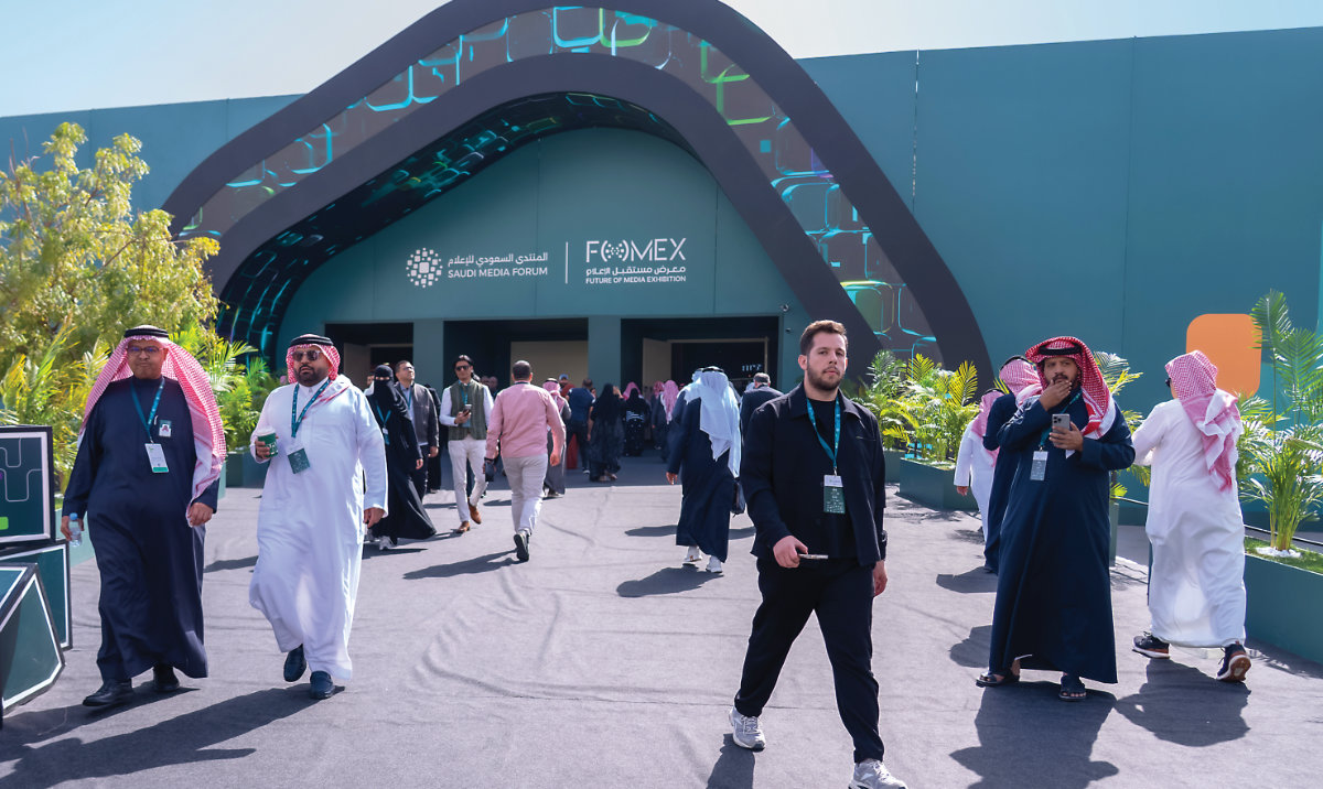 Saudi media leaders, journalists, and experts gathered at the Saudi Media Forum in Riyadh to discuss credibility, ethics, and innovation. (AN photo by Huda Bashatah/Supplied)
