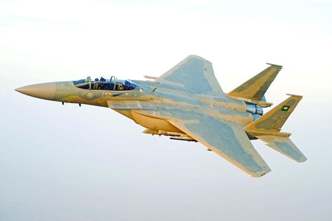 File photo of a Royal Saudi Air Force F-15SA. (SUPPLIED)