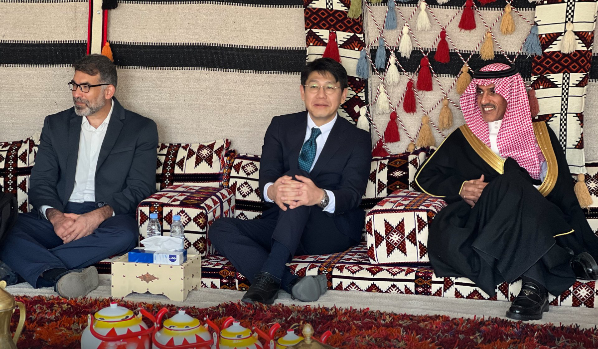 Saudi fund deputy CEO receives Japan International Cooperation Agency official