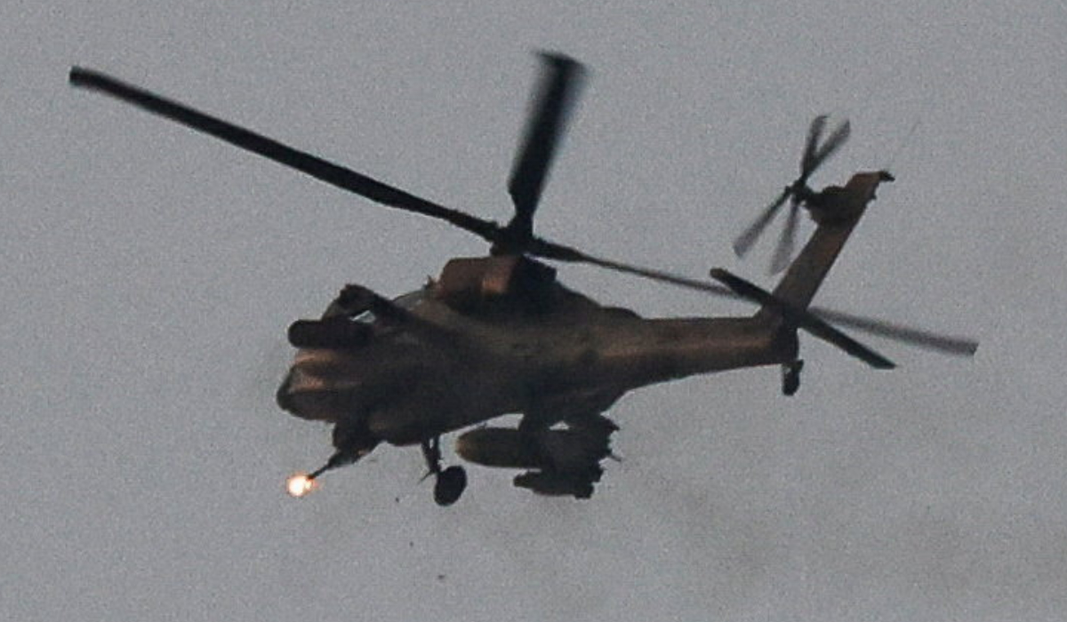 The cause of the crash was not immediately known and it was unclear what happened to the injured soldier. (REUTERS)