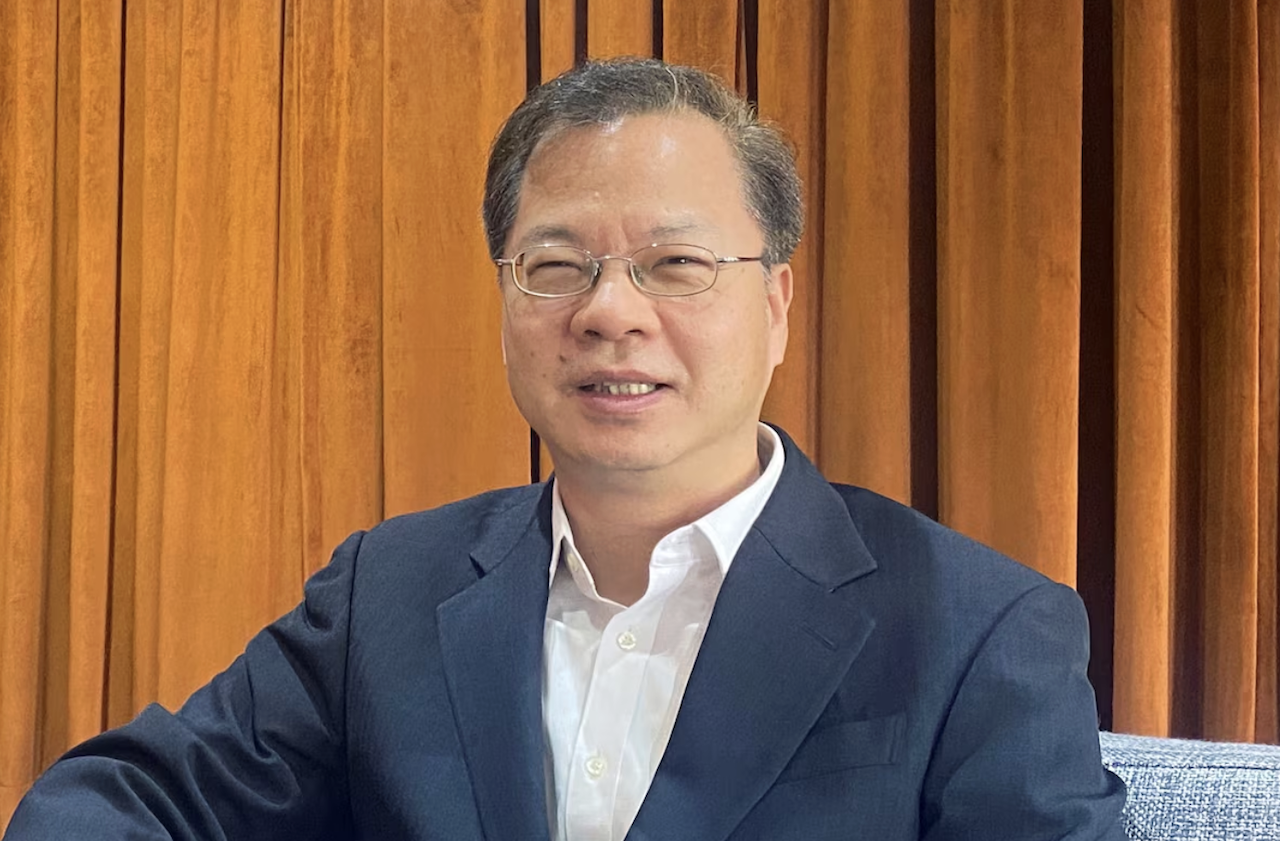 Kung Ming-hsin poses during an interview with Reuters in Taipei, Taiwan, April 23, 2021. (File/Reuters)