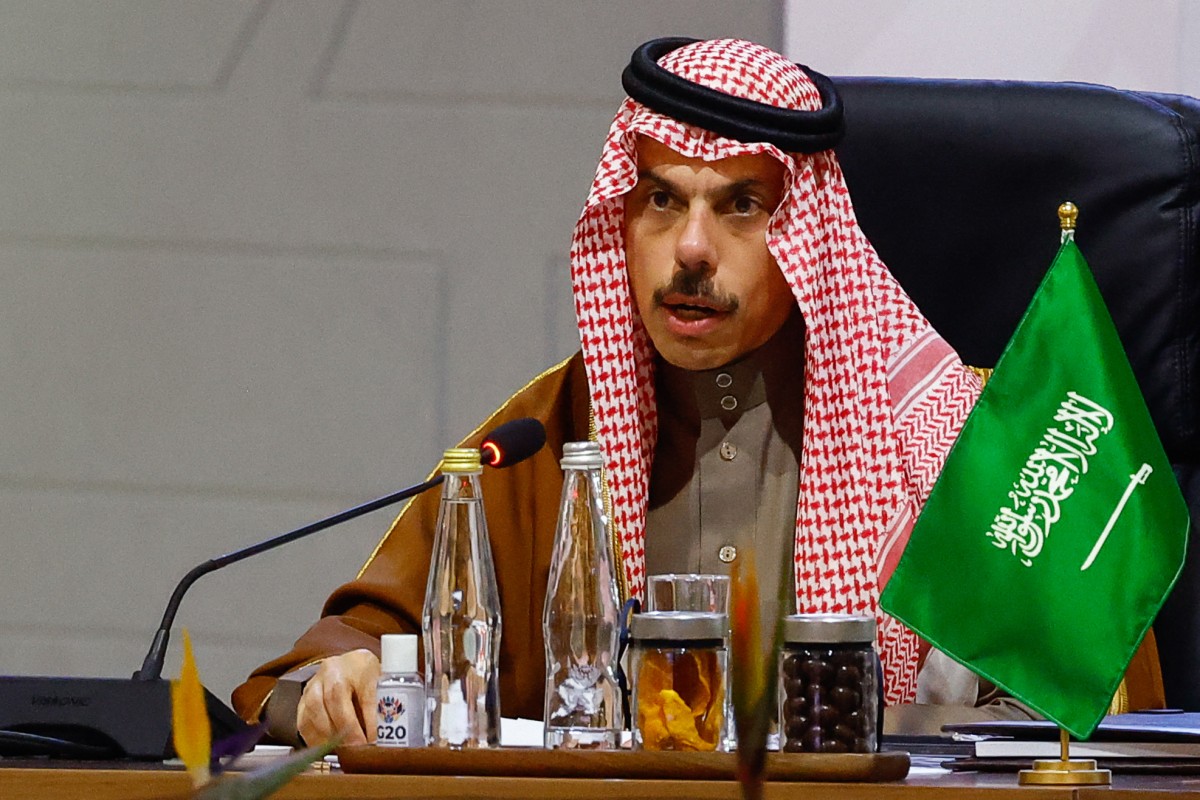 Saudi Arabia's Foreign Minister Faisal bin Farhan (AFP)